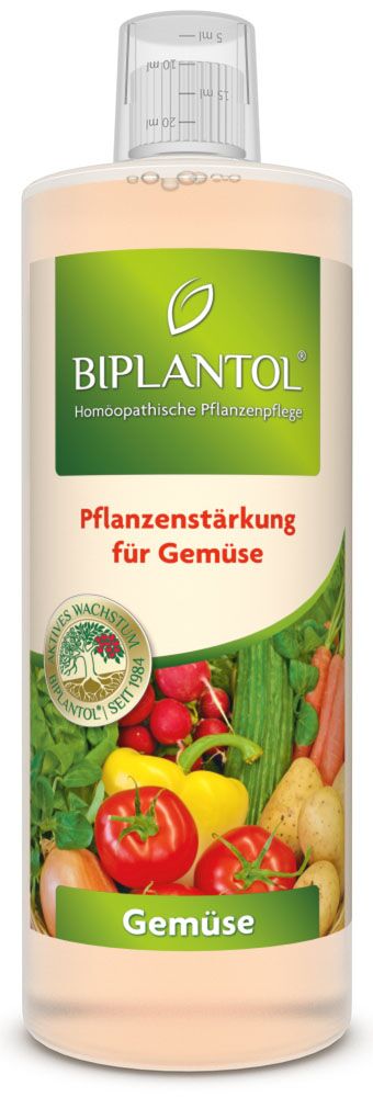 Pflanzenstärkung für Gemüse von Biplantol