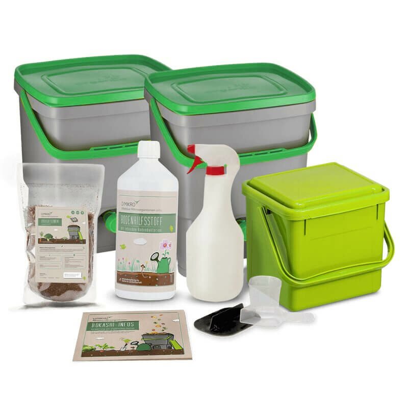 Bokashi Eimer Premium-Starterset von DIMIKRO