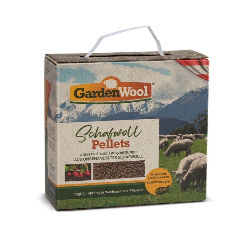 Schafwollpellets von GardenWool