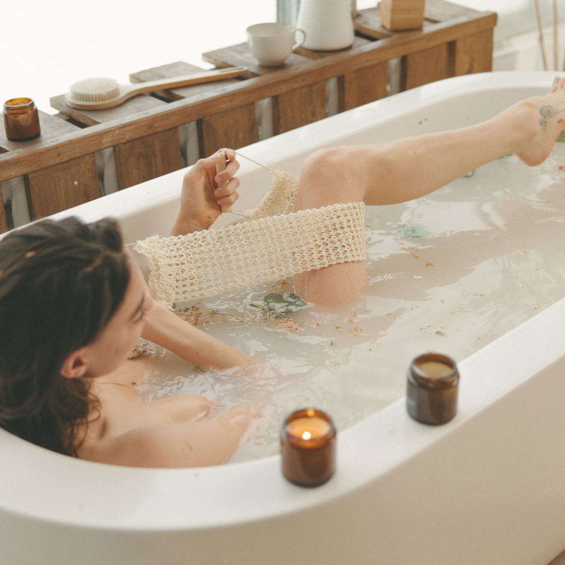 Bad reinigen mit Effektiven Mikroorganismen