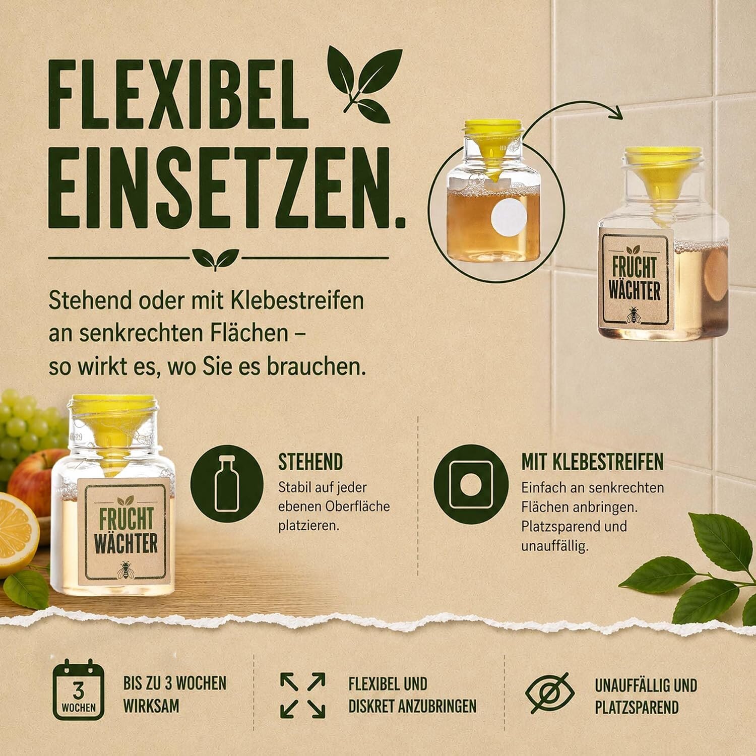 Fruchtfliegenfalle kaufen