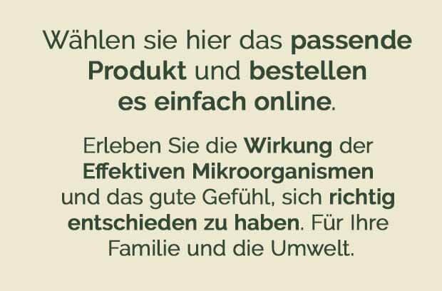 Passendes Produkt bestellen