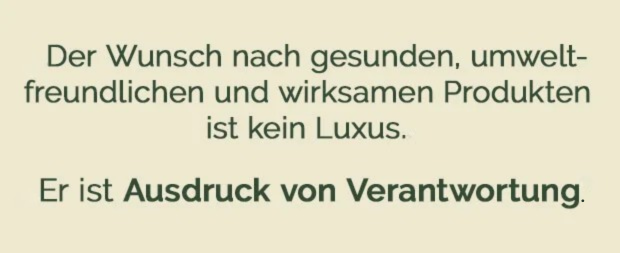 Natürliche Produkte, die wirken