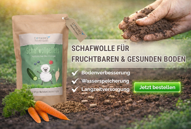 Schafwollpellets