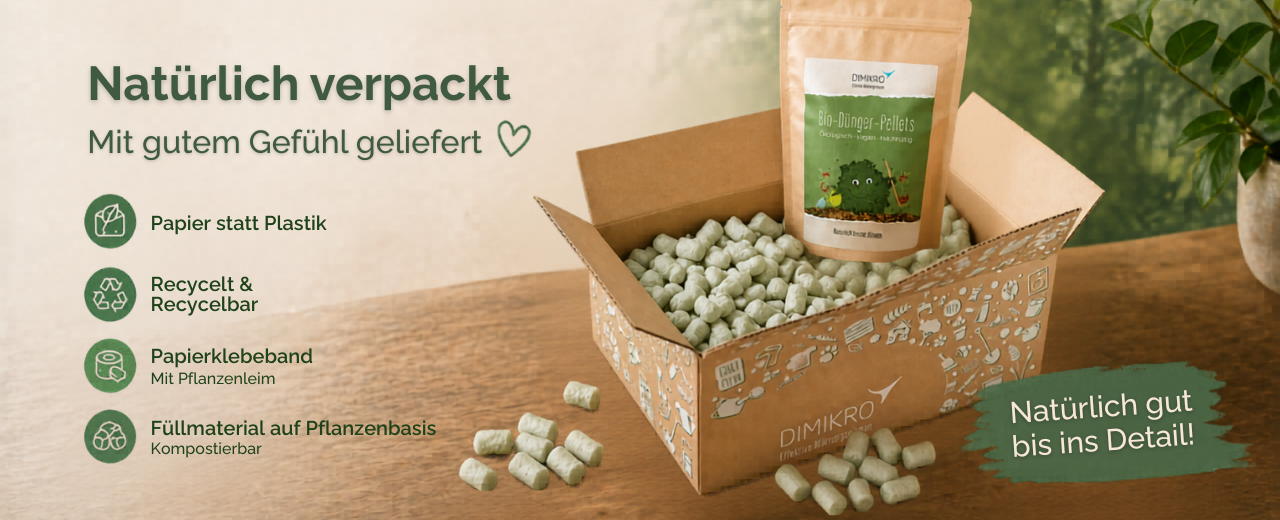 Natürlich verpackt - mit gutem Gefühl geliefert