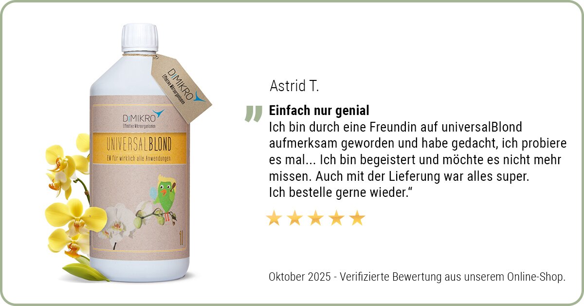 Kundenbewertung EM aktiv universalBlond