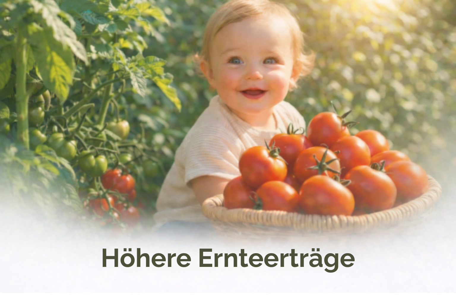 höhere Ernteerträge