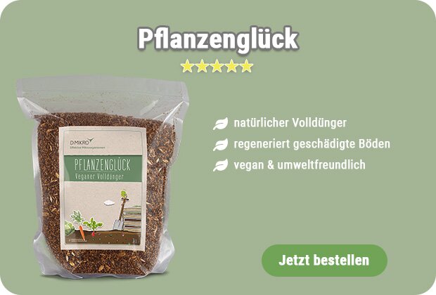Pflanzenglück - veganer Volldünger 3 kg