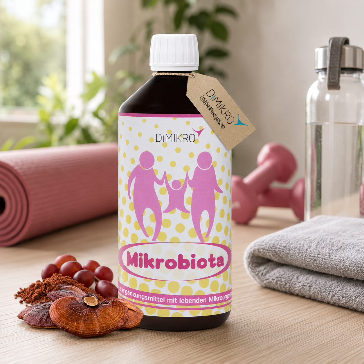 Mikrobiota – Nahrungsergänzung mit lebenden Mikroorganismen