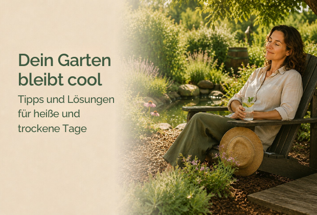 Hitzetipps für den Garten - fit für heiße Sommer