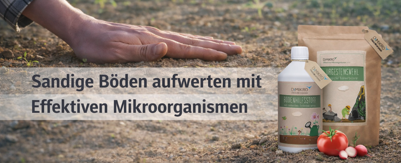 Sandboden verbessern