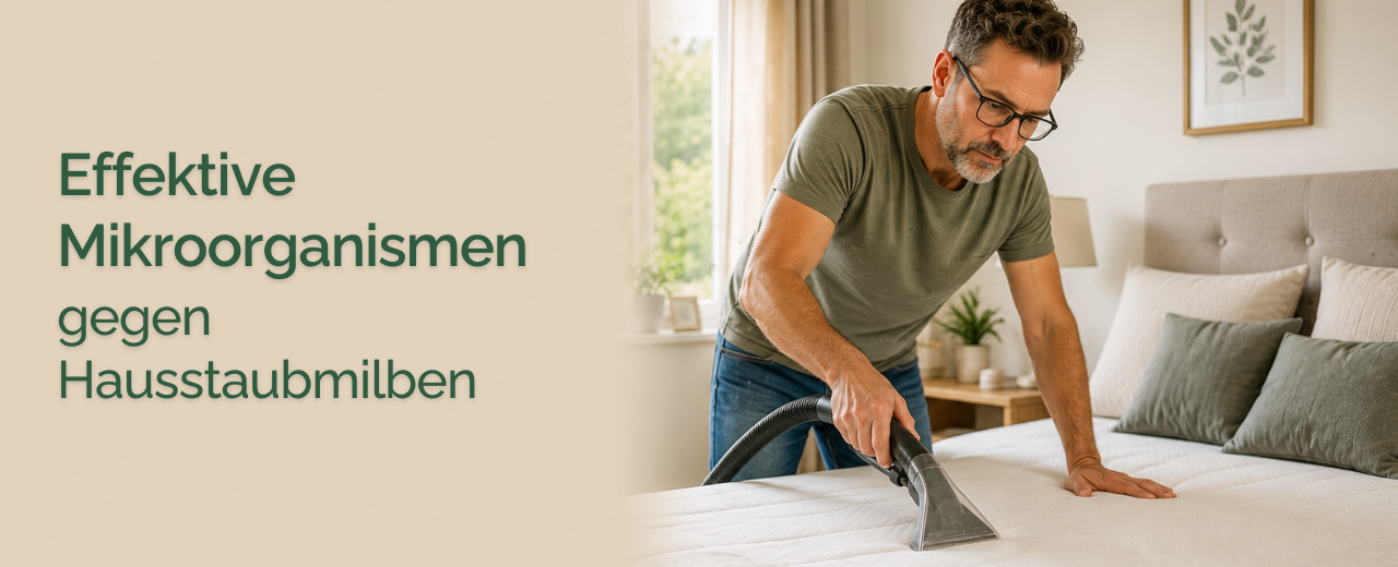 Hausstaubmilben nachhaltig bekämpfen
