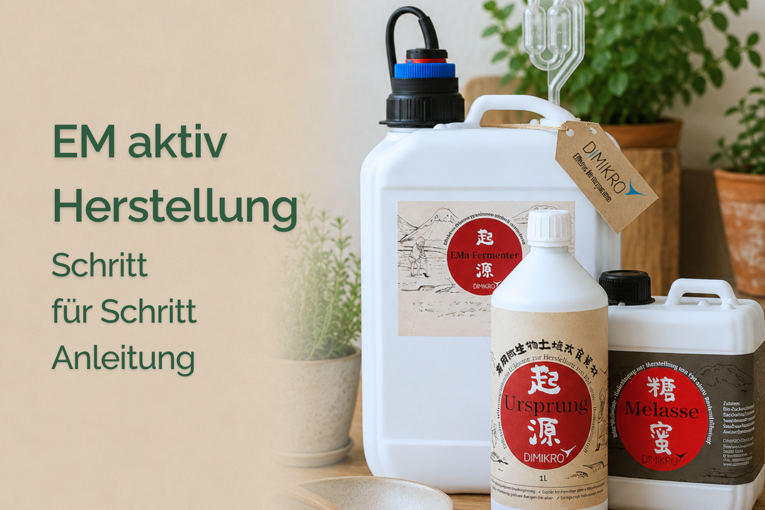 EM aktiv selbst herstellen