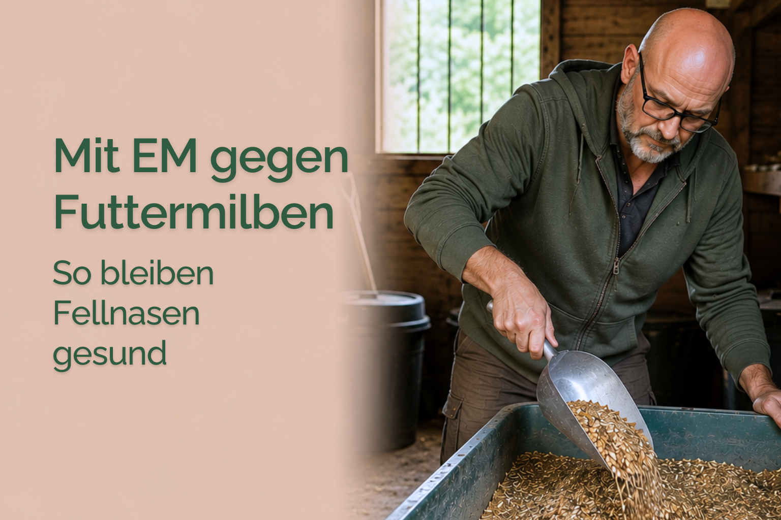 Futtermilben schnell loswerden