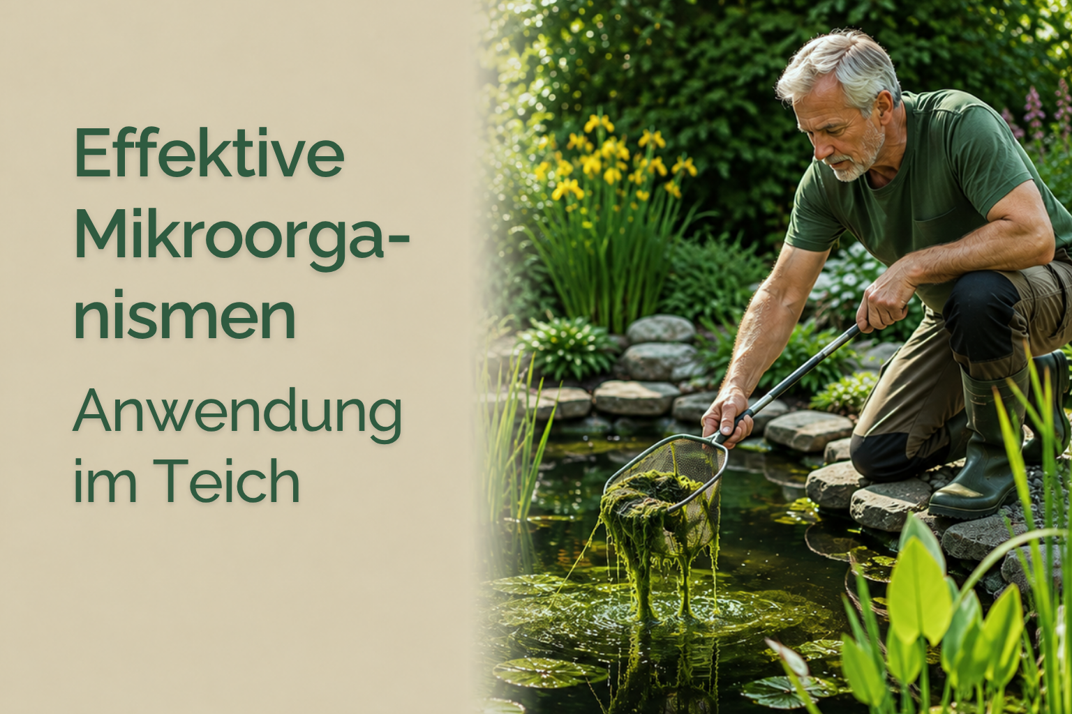 Algen & Schlamm loswerden