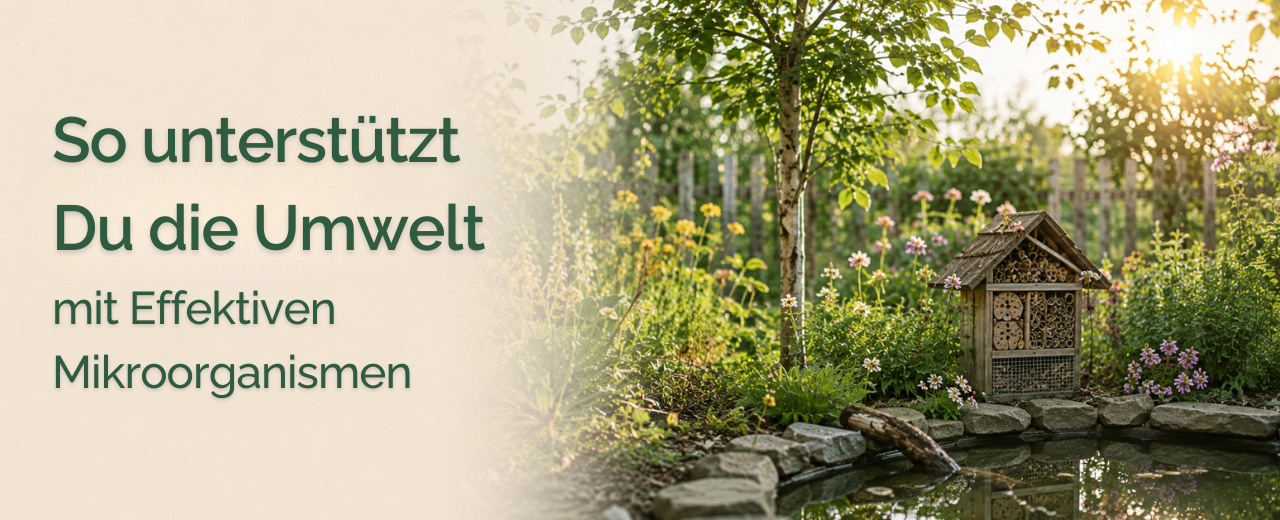So kannst Du organische Kreisläufe in Garten und Haushalt fördern