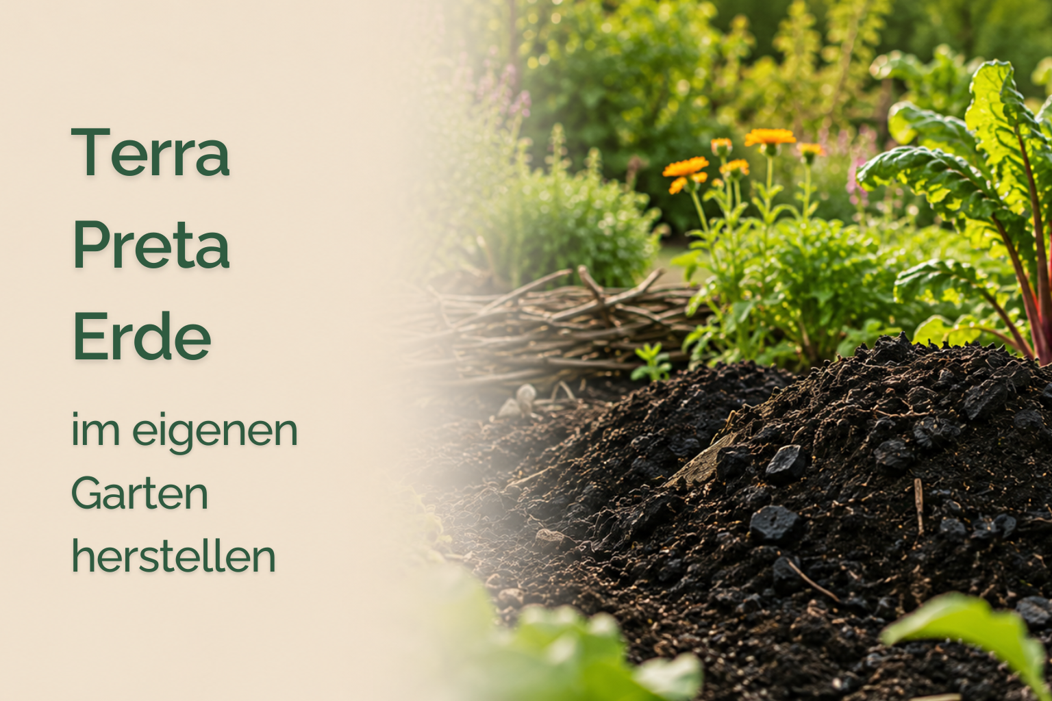 Schwarzerde herstellen