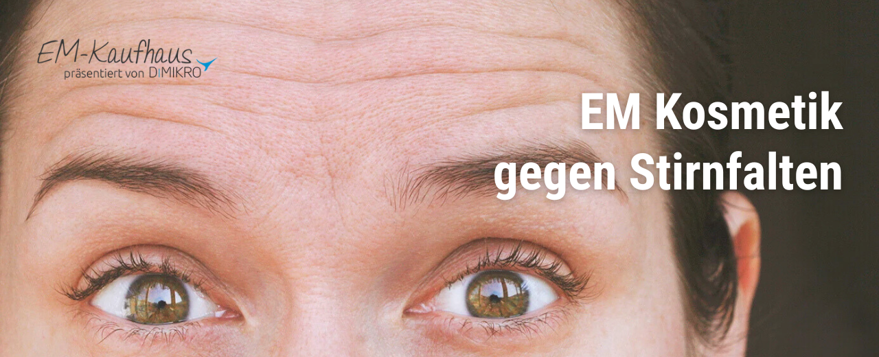 Natürlich Stirnfalten glätten