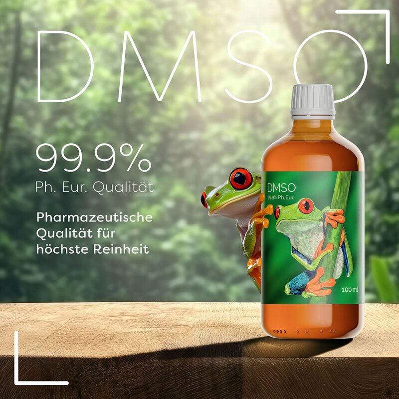 DMSO Dimethylsulfoxid 100ml, 99,9 Reinheit, 9,77