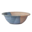 EM Keramik Schale Durchmesser 23 cm Natur/blaugrau