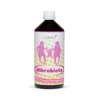Mikrobiota 750 ml - Bio-Getränk mit lebenden Mikroorganismen - DIMIKRO®