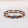 EM Keramik-Halsband - beige pink mittel bis 45 cm