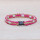 EM Keramik-Halsband - pink rot mittel bis 45 cm