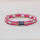 EM Keramik-Halsband - pink beige groß bis 65 cm