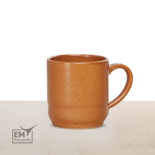 EM Keramik Kaffeetopf 0,25 L hellbraun
