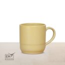 EM Keramik Kaffeetopf 0,25 L gelb matt