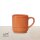EM Keramik Kaffeetopf 0,25 L orange matt