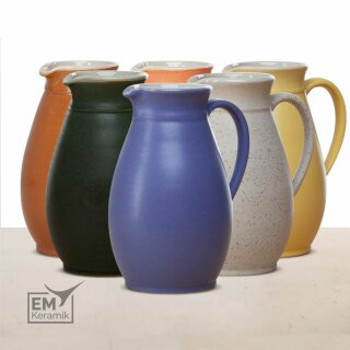 EM Keramik-Krug einfarbig 1,3 - 1,5 l