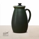 EM Keramik Krug mit Deckel 1,8-2 Liter moorgrün