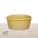 EM Keramik Hundenapf ca. 18 cm Durchmesser gelb matt