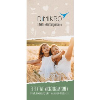 Infobroschüre über Effektive Mikroorganismen