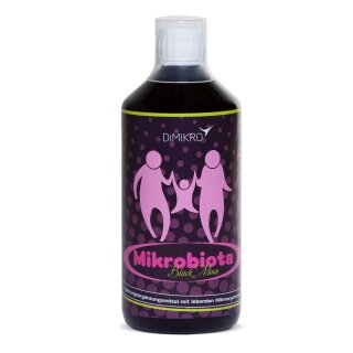 Mikrobiota Black Moon 750 ml - Nahrungsergänzungsmittel mit lebenden Mikroorganismen