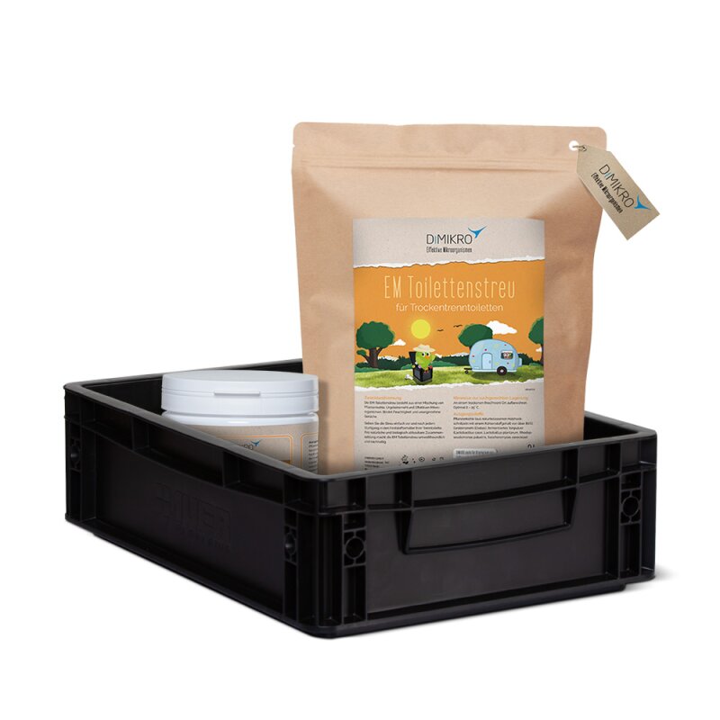 Sitzerhöhung für Trenntoilette mit EM-Zubehör | EM Camping | Online-Fachhandel für effektive Mikroorganismen | Natürlich & gesund Leben