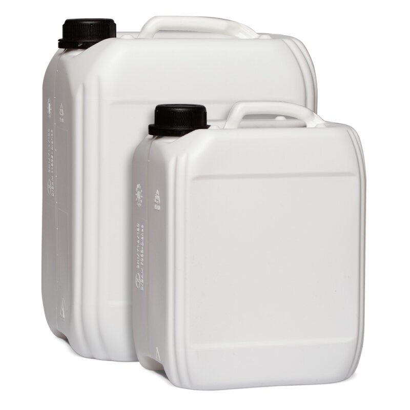 Leerkanister weiß | Stabiler Kunststoffbehälter für EM Variabel Sicherer Transport & Lagerung von selbstgemachtem EM-aktiv | Online-Fachhandel für