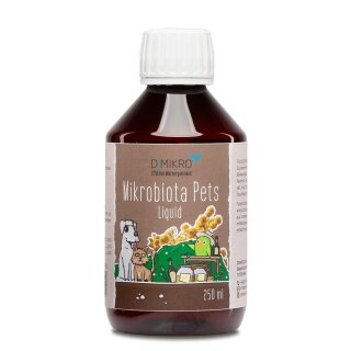 Mikrobiota Pets Liquid in Bio-Qualität - 250 ml