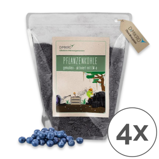 Pflanzenkohle 4 x 5 l