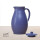 EM Keramik Krug mit Deckel 1,3-1,5 L blau-lila *B-Ware