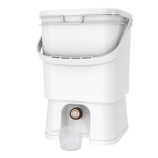 Bokashi Eimer Japan - weiß