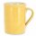 EM Keramik-Henkelbecher gelb *B-Ware