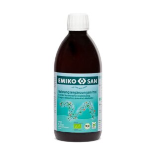 EMIKOSAN Nahrungsergänzungsmittel (Bio-Qualität) - 0,5 Liter - Emiko *B-Ware