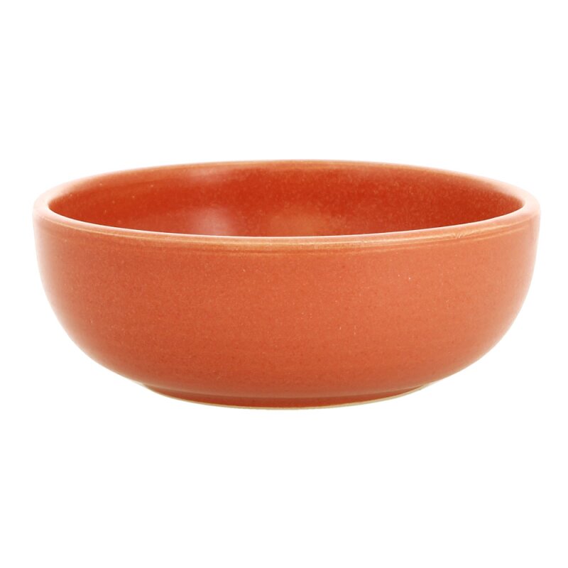 EM Keramik-Müslischale lachs einfarbig von Spohr, 0,3 l, handgefertigt, glänzende Glasur, EM-Keramik